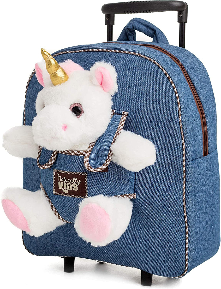 Unicorn Plush Backpack Cute Colorful Pony Animals Shoulder Bag
