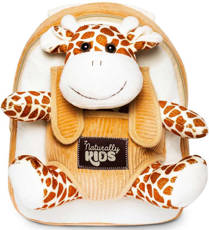 🦒 Giraffe Corduroy Backpack — Toddler Backpack Boys &amp; Girls by Naturally KIDS