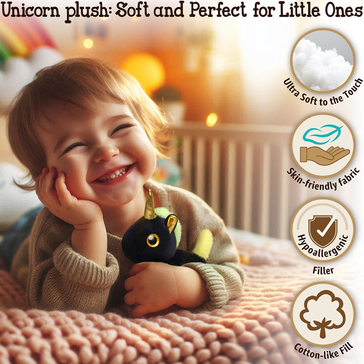 🦄 6 Unicorn Toys with Gift Bag — Sensory Fidget Unicorn Gifts for Girls &amp; Boys