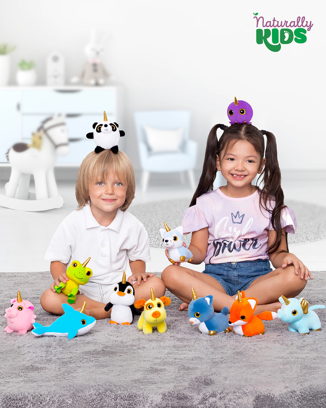 🦄 11 Unicorn Animal Toys — Sensory Fidget Plush Unicorn Creatures Gifts for Girls and Boys