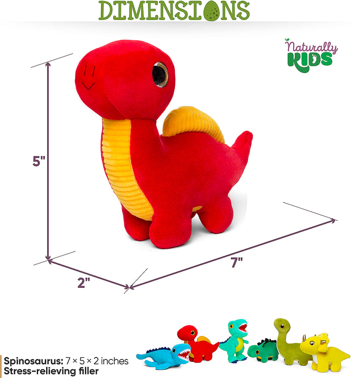 🦖 6 Dinosaur Toys — Sensory Fidget Dinosaur Gifts for Boys &amp; Girls