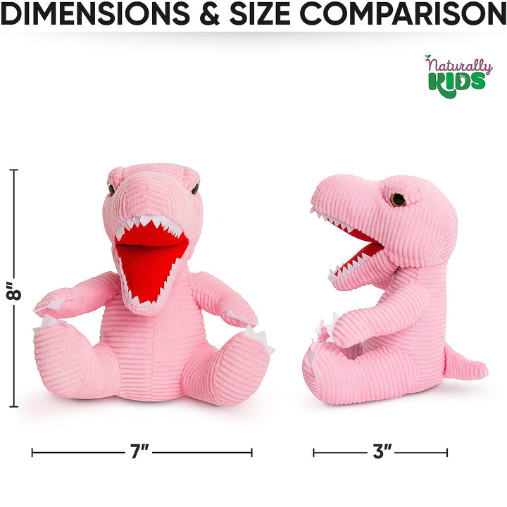 🦖 Toddler Pink Dinosaur Plush T-Rex Stuffed Toy