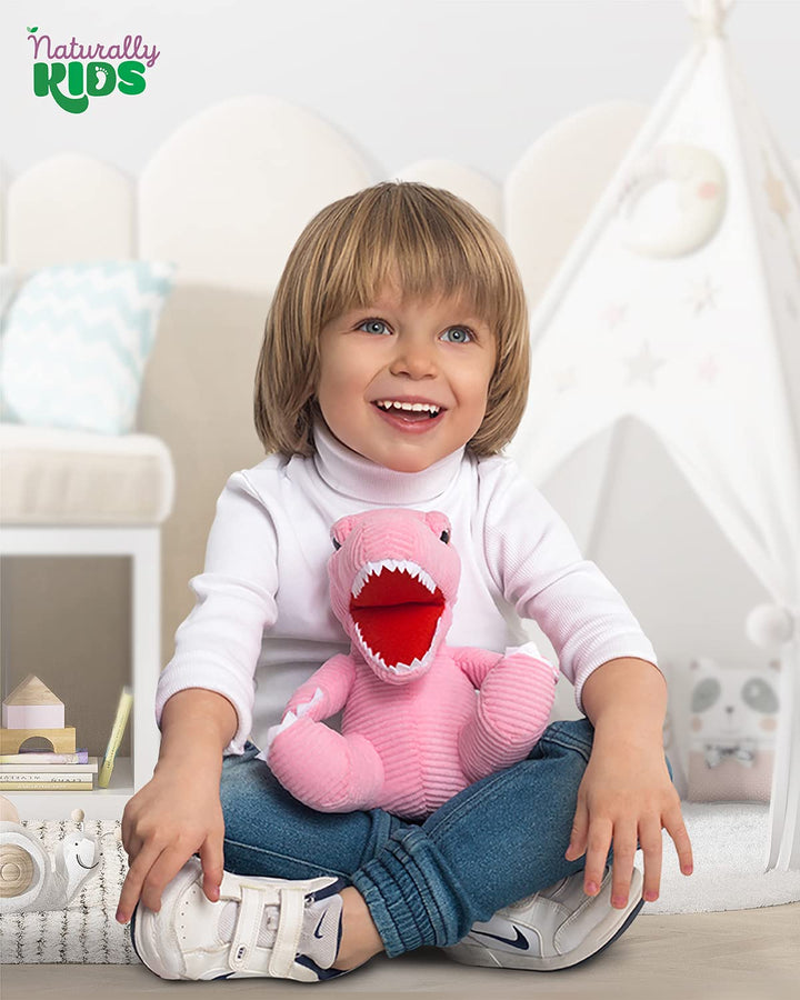 🦖 Toddler Pink Dinosaur Plush T-Rex Stuffed Toy