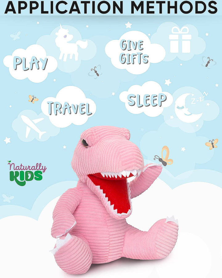 🦖 Toddler Pink Dinosaur Plush T-Rex Stuffed Toy
