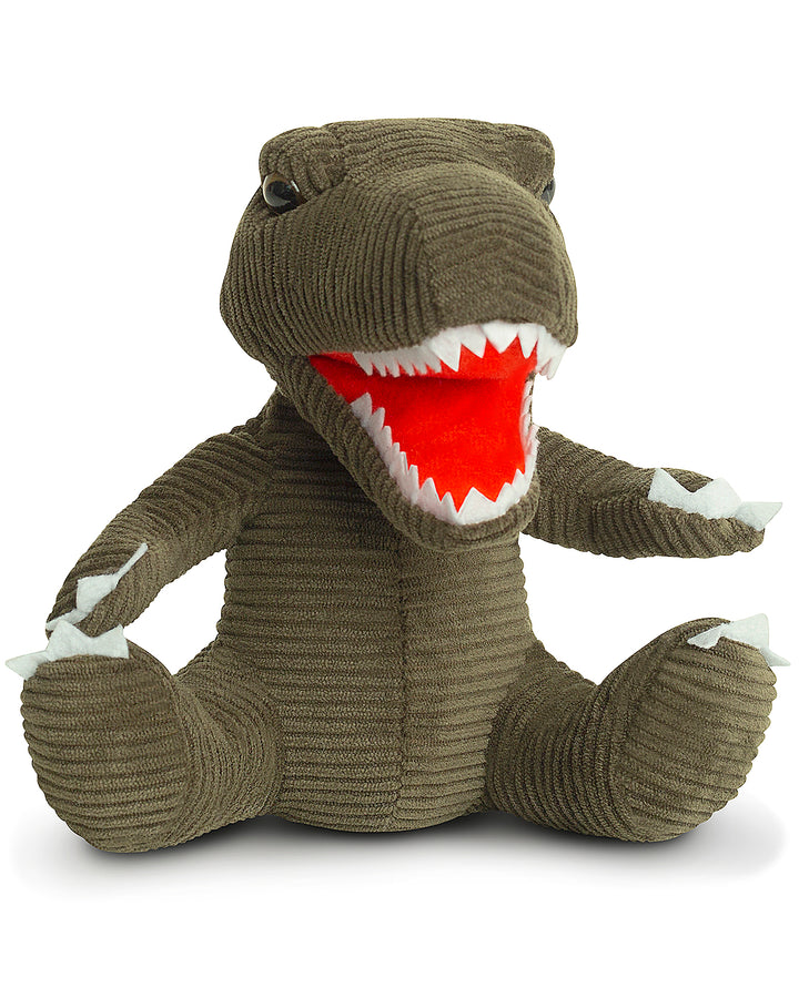Naturally KIDS Stuffed Animal, Toddler Gifts for Boys, Girls, Plush Dinosaur Toy Green