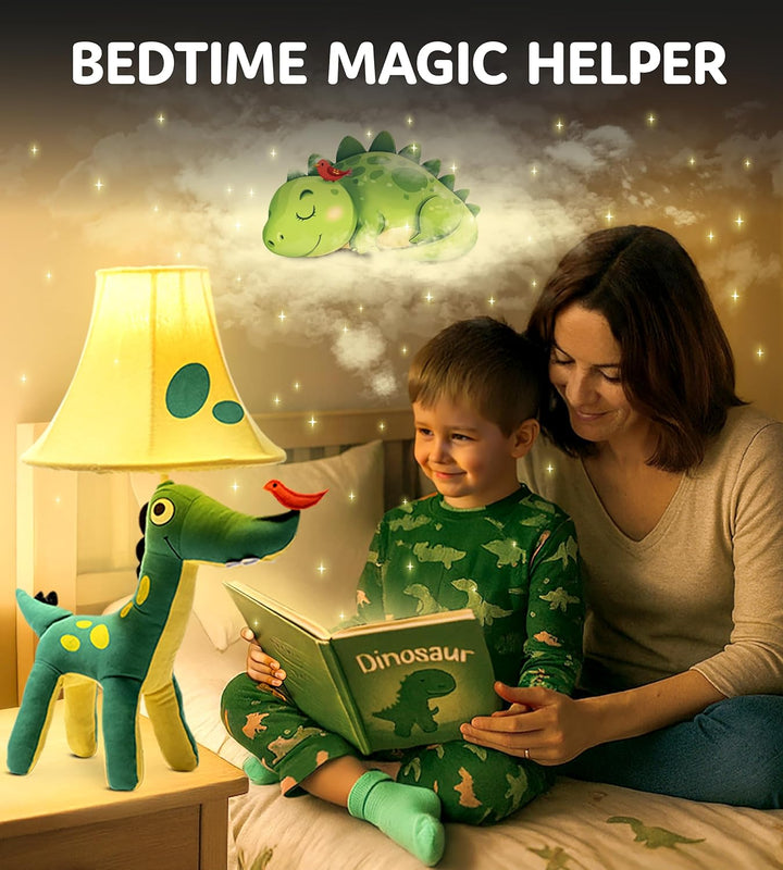 🦖 Dinosaur Lamp for Kids’ Room, Kids Lamp for Boys Bedroom — Cute Birthday Gift
