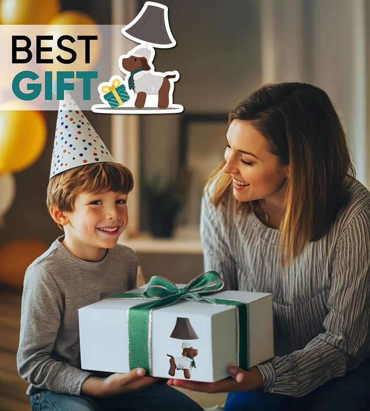 🐶 Dog Lamp for Kids’ Room, Kids Lamp for Boys Bedroom — Cute Birthday Gift