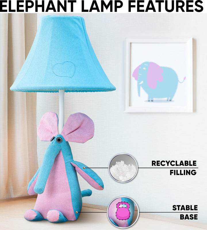 🐘 Elephant Lamp for Kids’ Room, Kids Lamp for Girls Bedroom — Birthday Gift