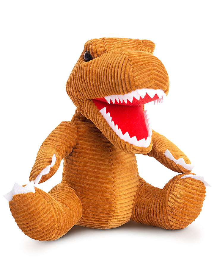 🦖 Toddler Brown Dinosaur Plush T-Rex Stuffed Toy