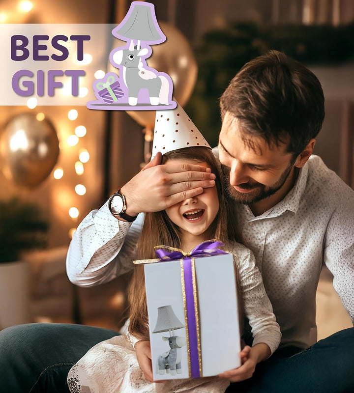🦄 Unicorn Lamp for Kids’ Room, Kids Lamp for Girls Bedroom — Cute Birthday Gift