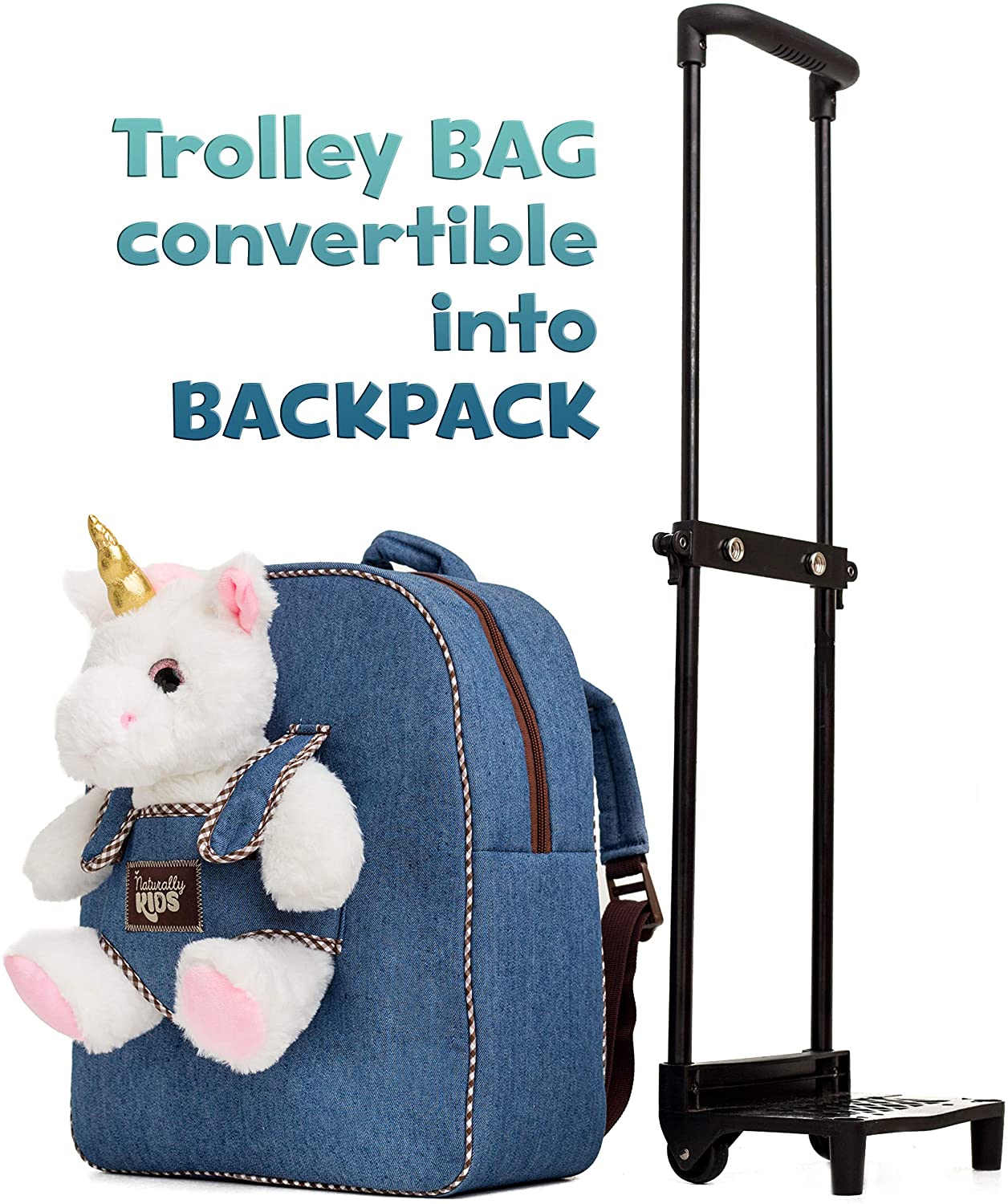 Shop Plush Bunny Trolley Backpack Online