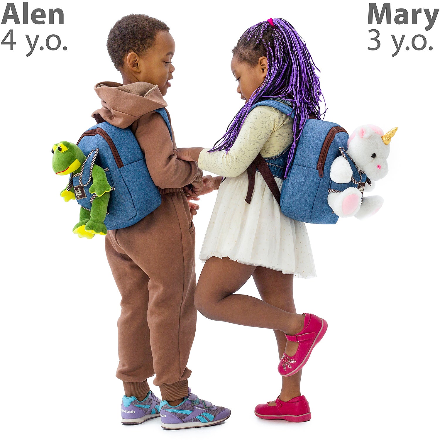 🦄 Kids' Unicorn Backpack & Plush Unicorn Toy — MEDIUM