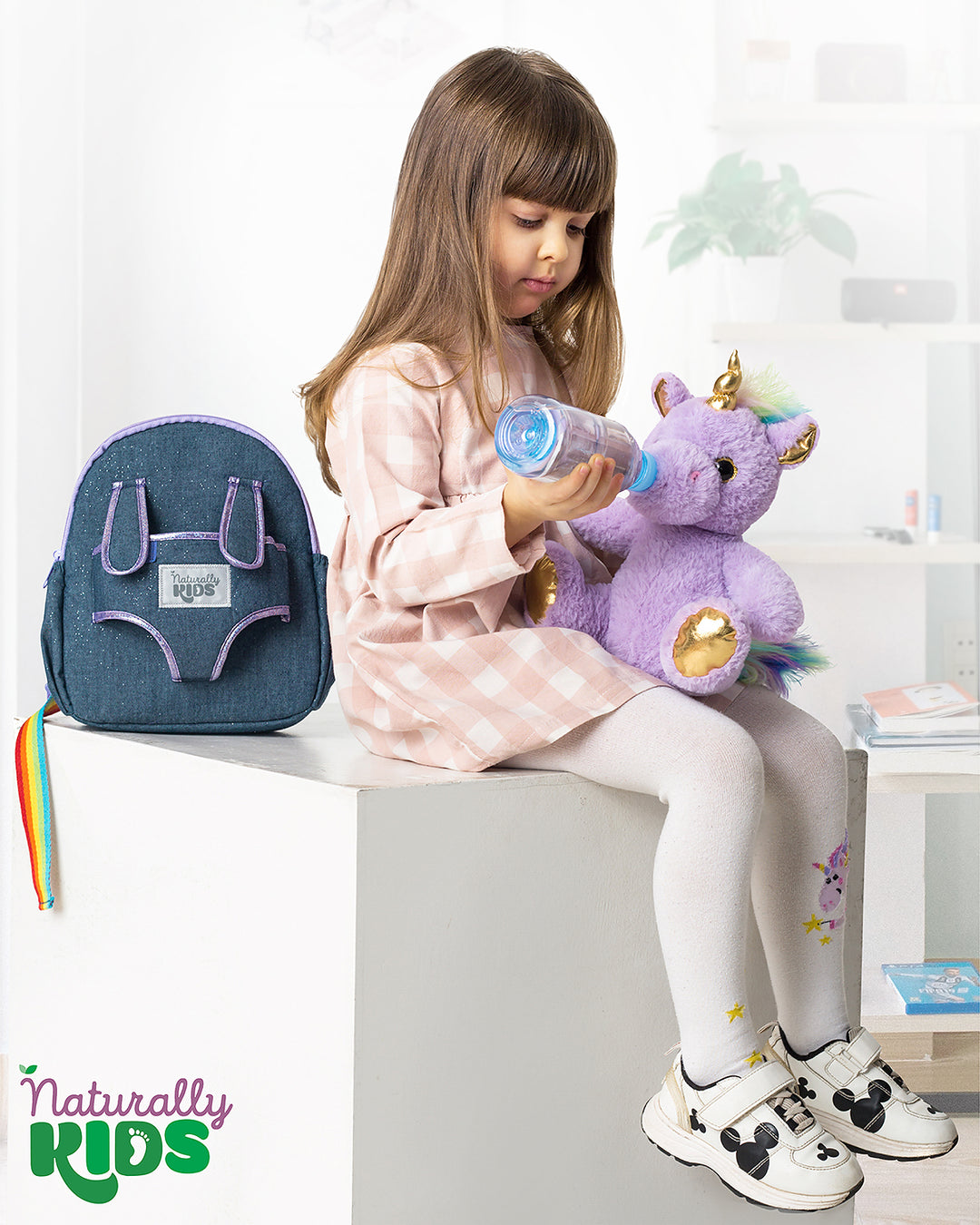 Purple unicorn backpack online