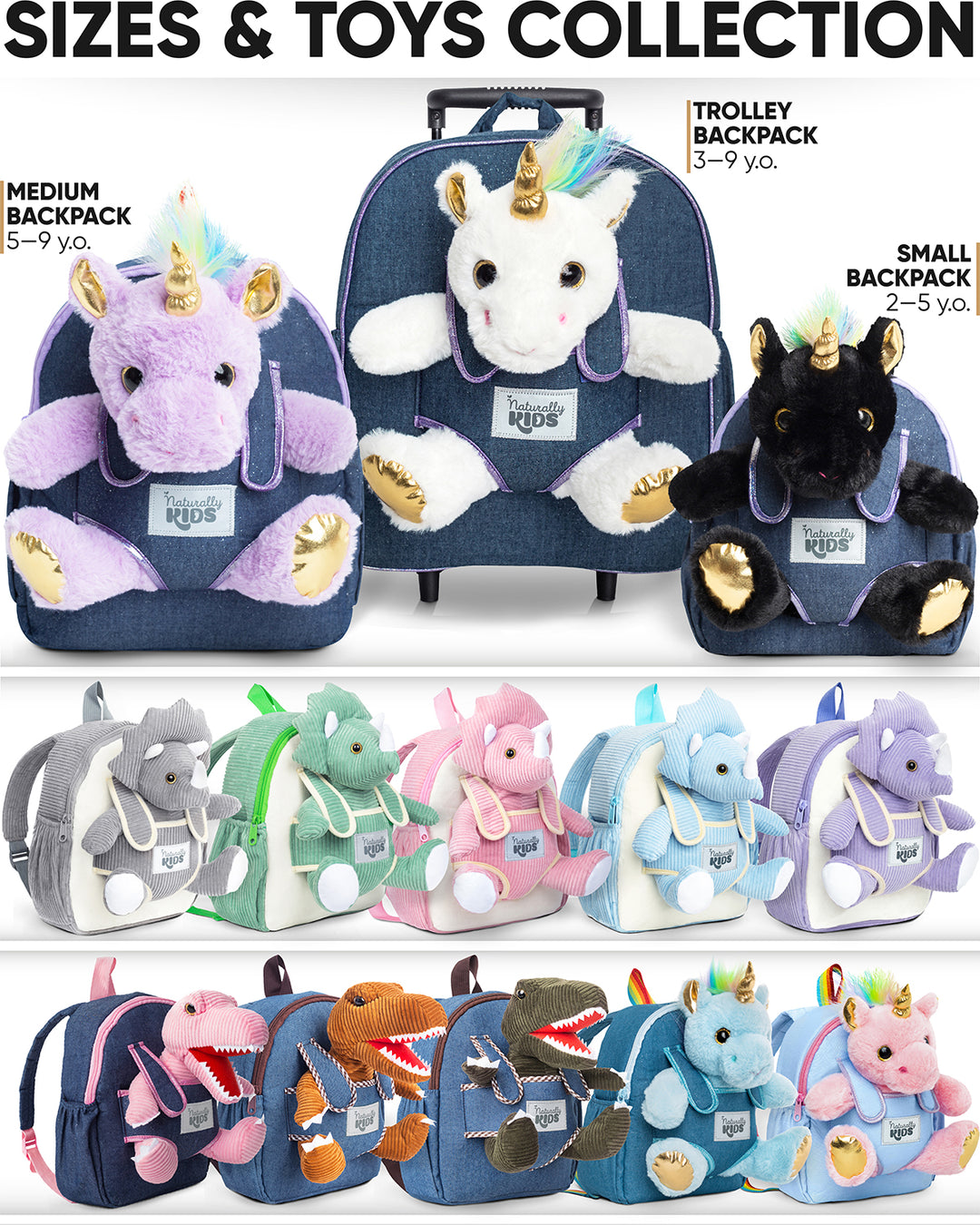 Small unicorn backpacks deals